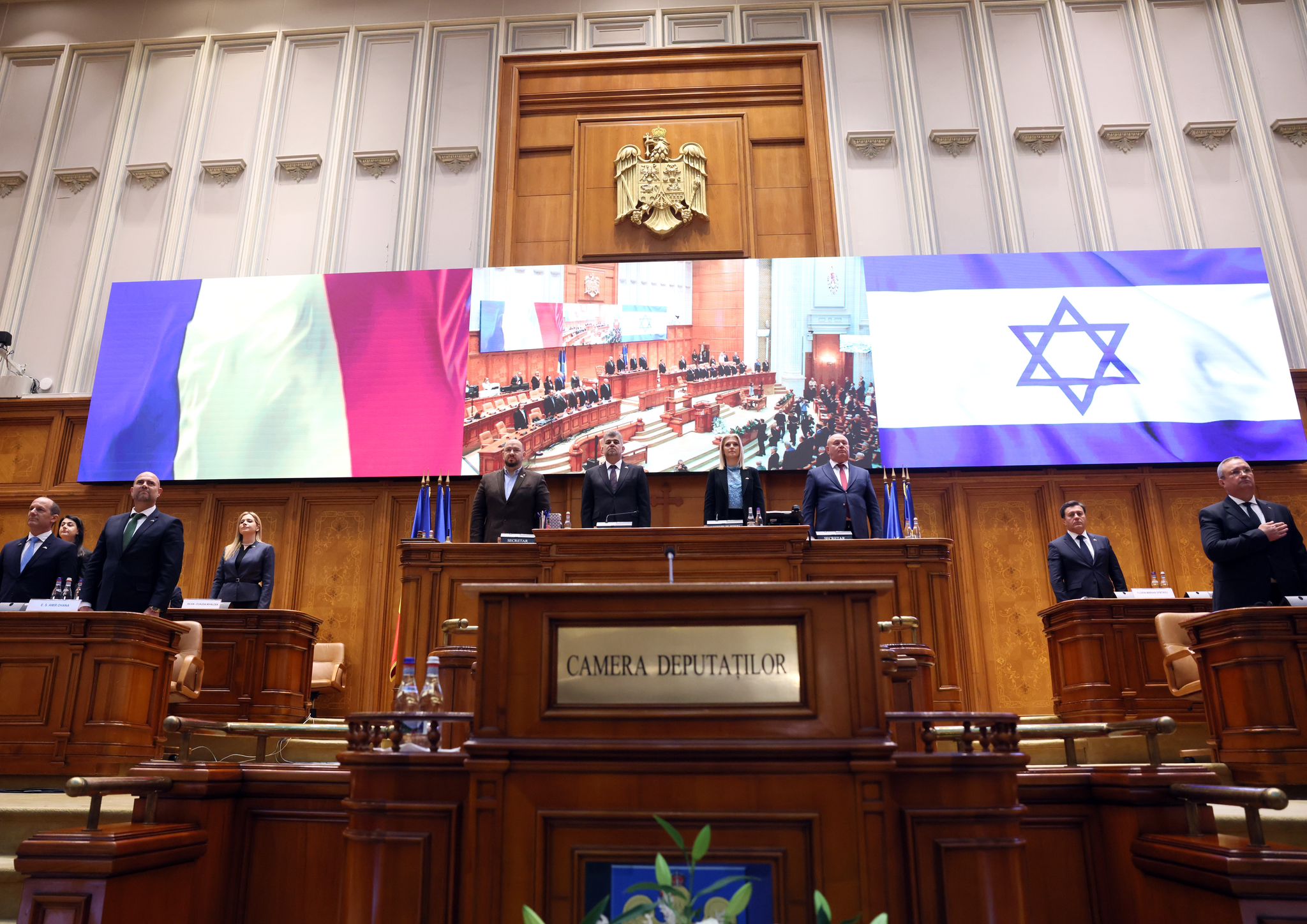 Marcel Ciolacu, la Ambasada Israelului: Prezența mea confirmă importanţa promovării toleranţei, educaţiei temeinice şi cunoaşterii adevărului