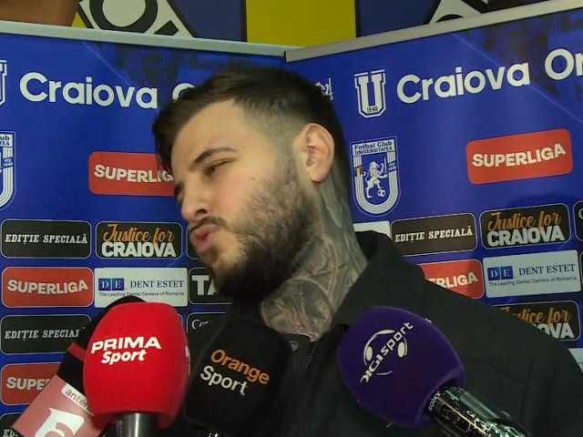 Adrian Mititelu Jr le-a închis gura contestatarilor după ce U Craiova 1948 s-a calificat la baraj: ”Un fenomen de meci!”
