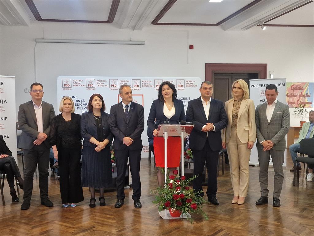 PSD Prahova a lansat CANDIDATUL pentru Primăria Câmpina. Cine este Irina Mihaela Nistor 