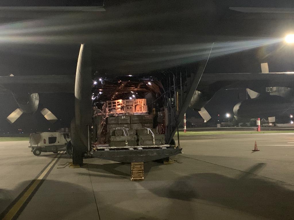 Polonia a trimis Republicii Moldova șase avioane de arme, muniții și echipamente