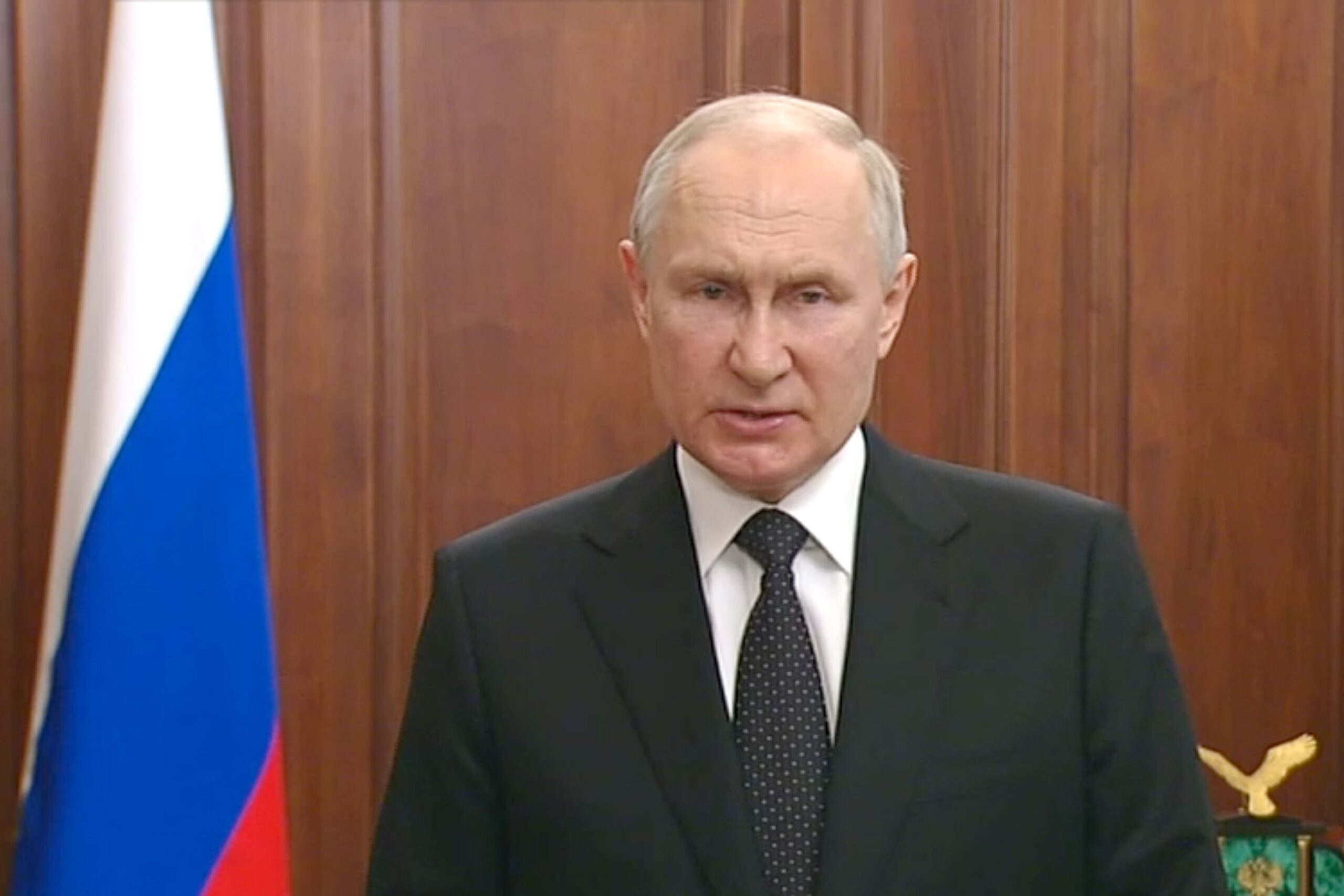 Cum îl spală mașinăria de propagandă rusă pe Putin după revolta Wagner: „Rusia e mai puternică” Cum îl spală mașinăria de propagandă rusă pe Putin după revolta Wagner: „Rusia e mai puternică”