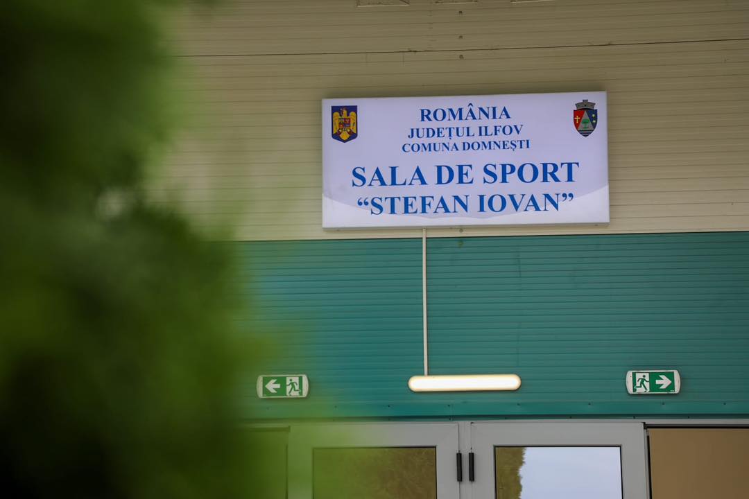 În Domnești (Ilfov) a fost inaugurată prima sală de sport din localitate (P) În Domnești (Ilfov) a fost inaugurată prima sală de sport din localitate (P)