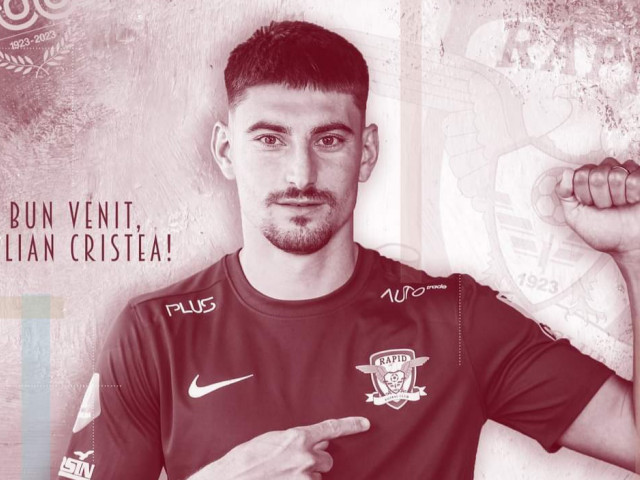 Iulian Cristea a semnat cu Rapid: ”Îmi doresc să dau totul”
