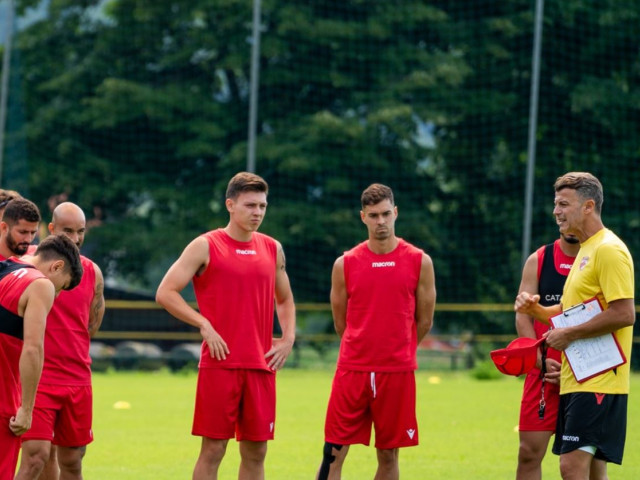 Galerie Foto | Dinamo, al doilea transfer al verii! Jucătorul a făcut primul antrenament