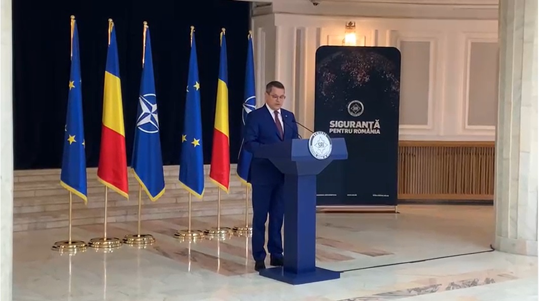 Directorul SRI susține o declarație de presă luni, de la ora 12.00