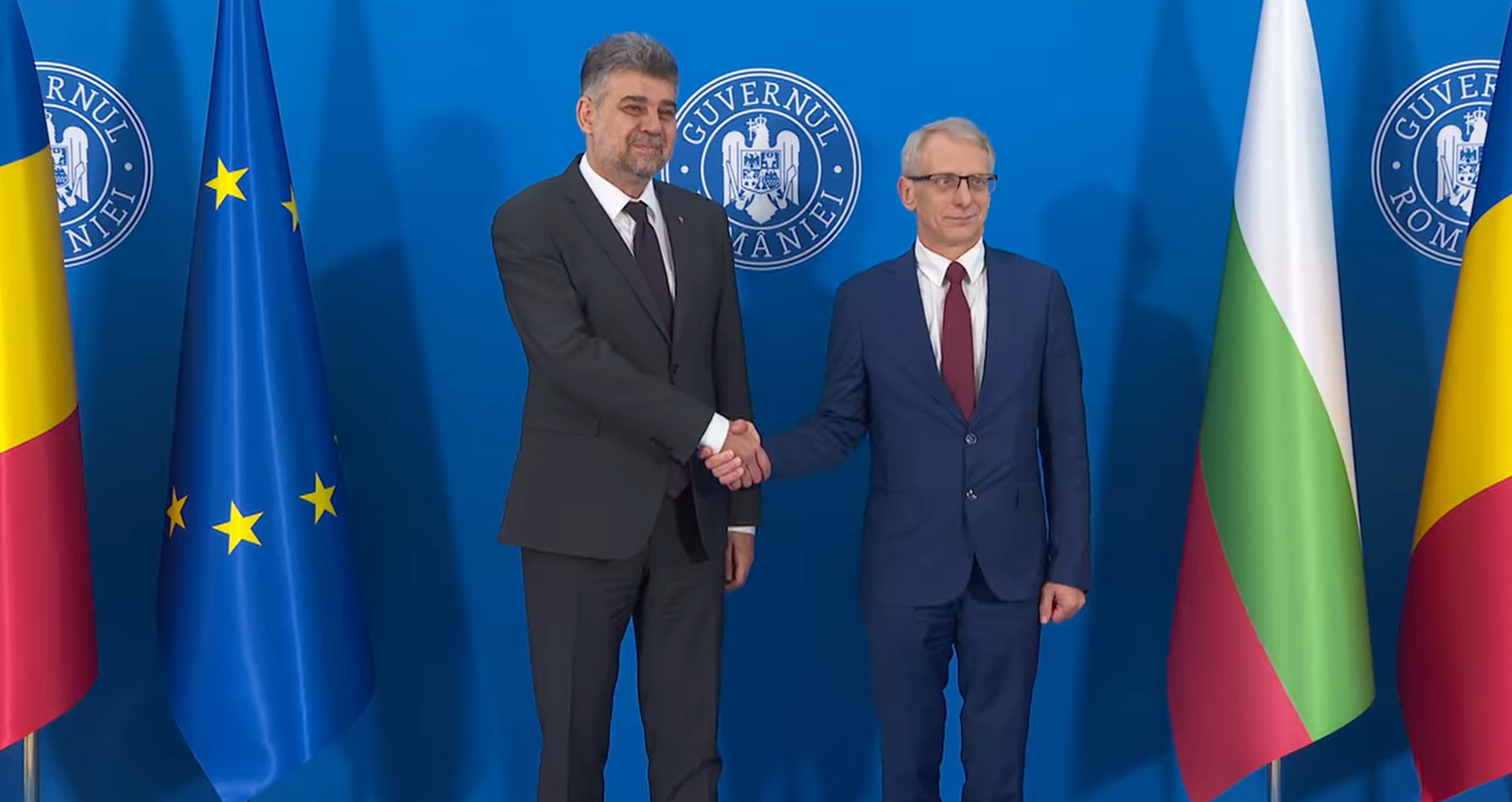 Marcel Ciolacu l-a primit pe premierul Bulgariei la Palatul Victoria Marcel Ciolacu l-a primit pe premierul Bulgariei la Palatul Victoria