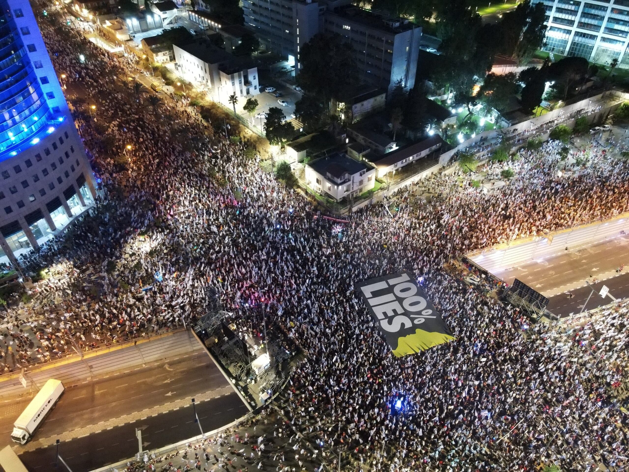 Mii de israelieni au protestat din nou față de reforma judiciară VIDEO