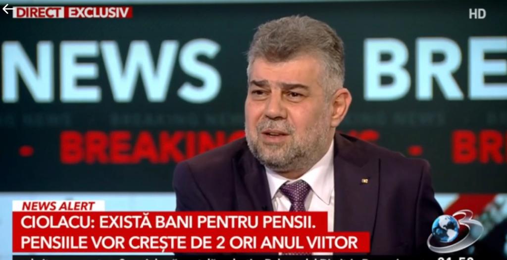 Marcel Ciolacu despre prioritățile mandatului său: „Reforme. România nu va putea merge mai departe fără reforme”