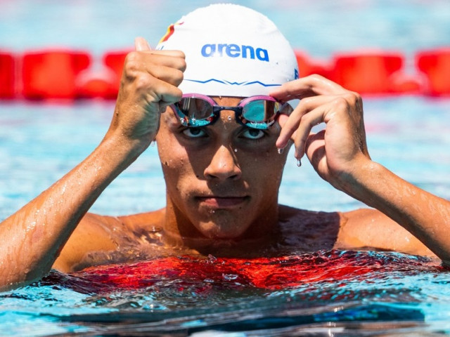 Încă două medalii pentru David Popovici la Campionatele Naționale în bazin scurt