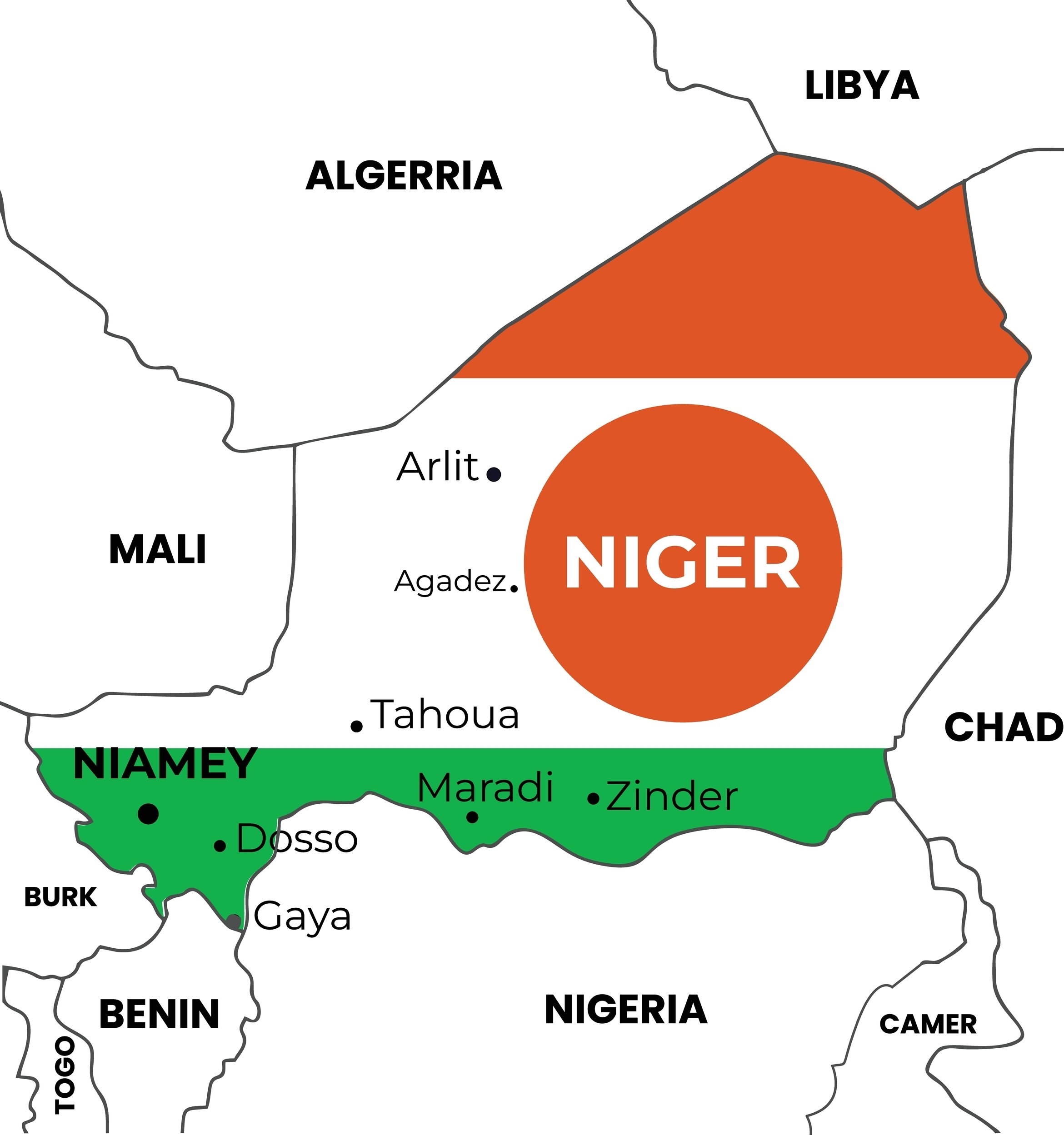 AFP: Franța își va închide ambasada din Niger