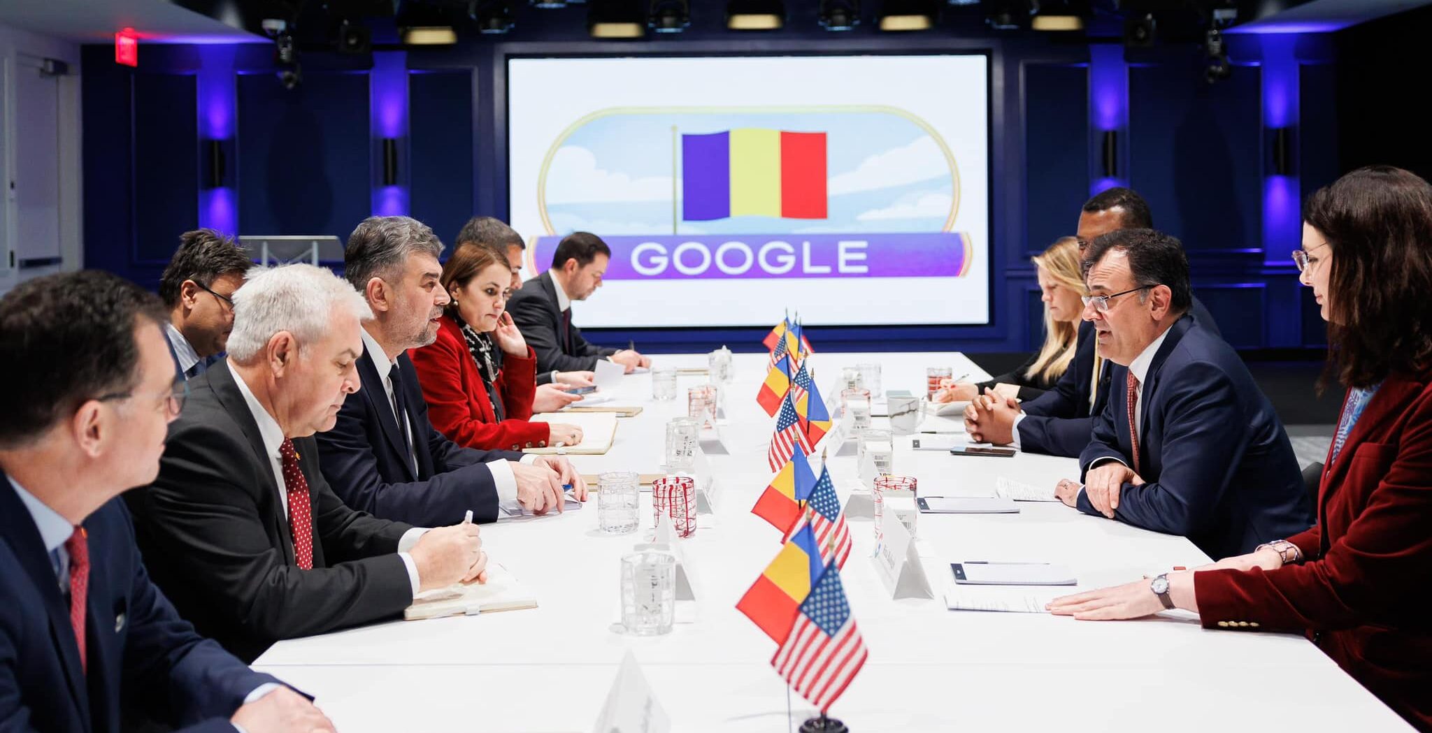 Marcel Ciolacu: Avem nevoie de parteneri de anvergura Google pentru cloud / Suntem un mediu economic stabil