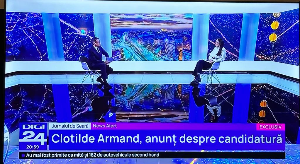 Clotilde Armand a anunțat că va candida la Primăria Sectorului 1 din partea USR și a altor formațiuni de dreapta/De ce îl susține pe Nicușor Dan