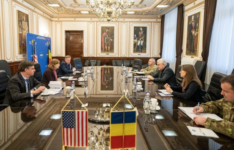 Angel Tîlvăr, vizitat de ambasadorul SUA la București, Kathleen Kavalec / „România a susținut întărirea angajamentului american la Marea Neagră”