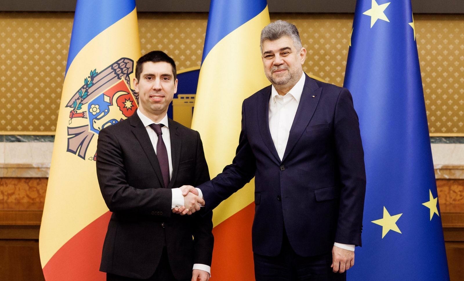 Marcel Ciolacu primește vizita vicepremierului de la Chișinău / „România sprijină Moldova în avasanrea reformelor”