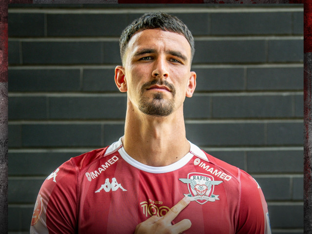 Rapid a anunțat al doilea transfer al zilei: ”Sunt un luptător și o să dau totul!”
