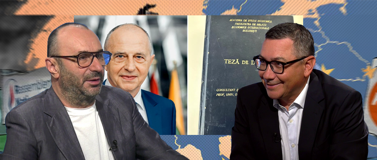 Victor Ponta, despre acuzațiile de PLAGIAT împotriva lui Mircea Geoană