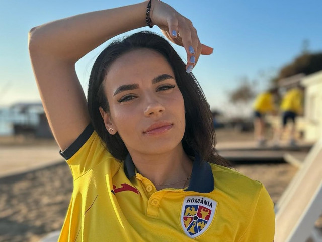 Galerie Foto | Teo Meluță, mesaj după eșecul României. Ce a postat cea mai frumoasă fotbalistă