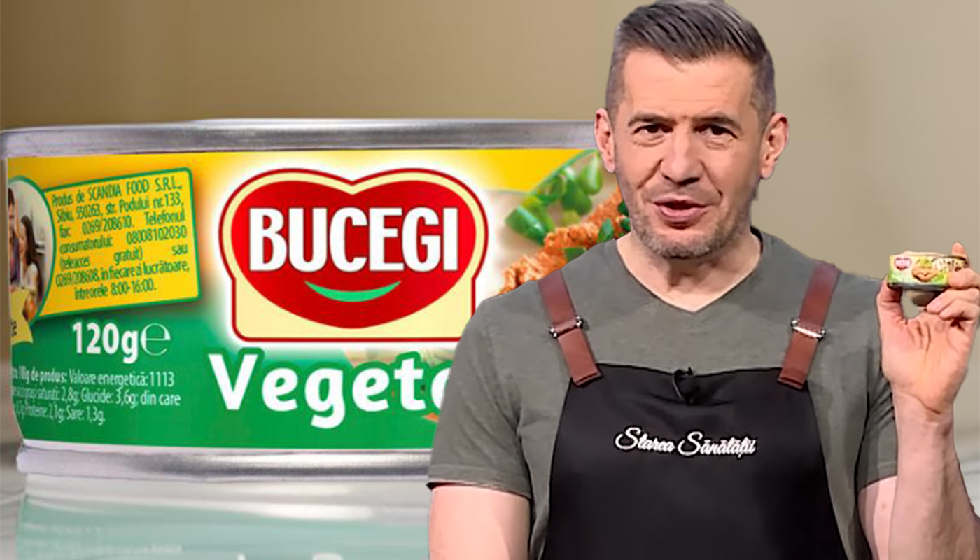 Din ce este făcut, de fapt, pateul vegetal Bucegi, potrivit lui Dragoș Pătraru