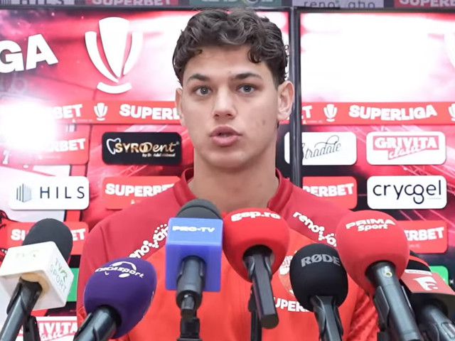Matteo Duțu i-a numit pe cei mai periculoși jucători de la Rapid, înainte de derby: ”Îi știm bine!”