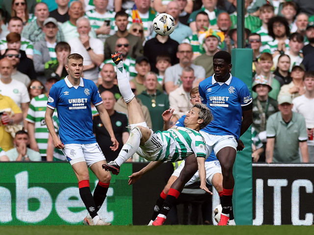 ”Golul sezonului”. N-a stat pe gânduri și a înscris superb în ”Old Firm”