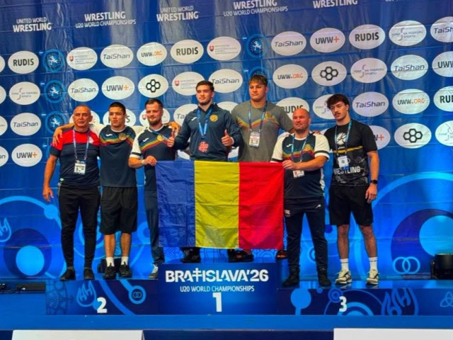 Medalie de bronz pentru România la Campionatul Mondial de Lupte U20!