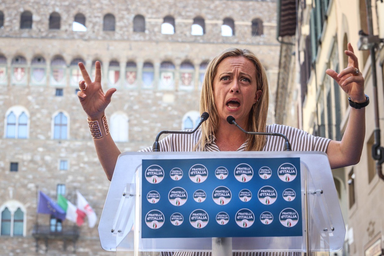 Georgia Meloni: „Nu am susținut Ucraina de dragul Kievului. Am susținut Ucraina de dragul Romei” Georgia Meloni: „Nu am susținut Ucraina de dragul Kievului. Am susținut Ucraina de dragul Romei”