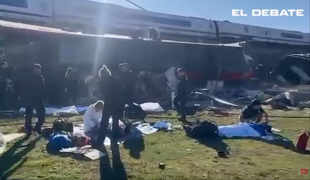 Mărturia unui preot ajuns la locul tragediei feroviare din Spania: „Am mers printre trupuri. Îngrozitor. Nu am văzut niciodată așa ceva în viața mea”